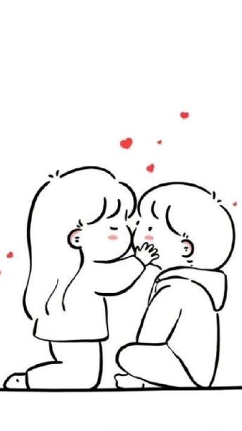 Cute Drawing Couple Cartoon, Cute In Love Drawings, Cute Pictures To Draw For Boyfriend, Cute Couple Drawings Ideas, Couple Ideas Drawing, Cute Doodle For Boyfriend, Cute Couple Drawings Cartoon Easy, Sweet Doodles For Him, Cute Boyfriend Gifts Ideas