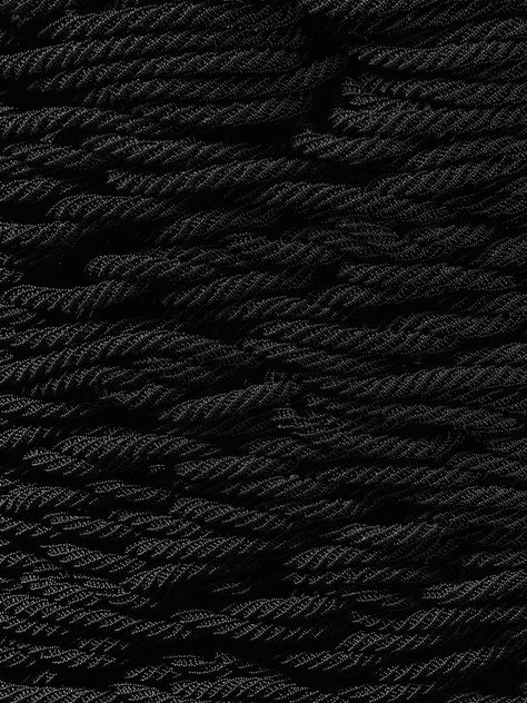 THE FOLLOW // black Wallpaper Texture, Black Gold Jewelry, Black Rope, Wallpapers Iphone, Dark Matter, Fade To Black, Texture Background, Black Textures, Pics Art