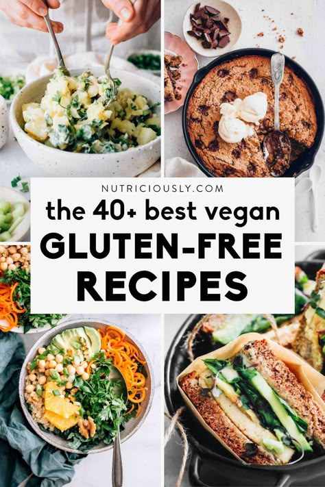 Gluten Free Vegan Recipes Dinner, Gf Vegan Recipes, Vegan Recipes Dinner, Vegan Gf Recipes, Vegan Gluten Free Dinner, Gluten Free Vegetarian Recipes, Gluten Free Lunch, Gluten Free Vegan Recipes, Vegan Gluten Free Recipes