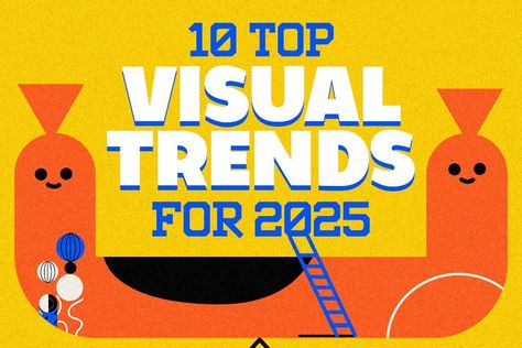 10 Top Visual Trends for 2025 - Graphic Design Junction Graphic Design Trends 2024 2025, 2025 Typography Design, 2025 Trends Design, Design 2025 Trends, Design Trends For 2025, 2025 Graphic Design, 2025 Graphic Design Trends, Trends For 2025, Creative Poster Design Ideas Graphic Designers