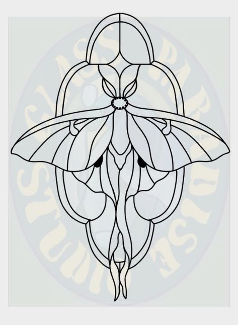 Stained Glass Silhouette, Cloisonne Art Pattern, Stain Glass Birds Patterns, Fantasy Stained Glass Patterns, Stain Glass Window Patterns, Black And White Stained Glass Tattoo, Stained Glass Patterns Free Printables Templates Butterfly, Goth Stained Glass Patterns, Stained Glass Embroidery Patterns