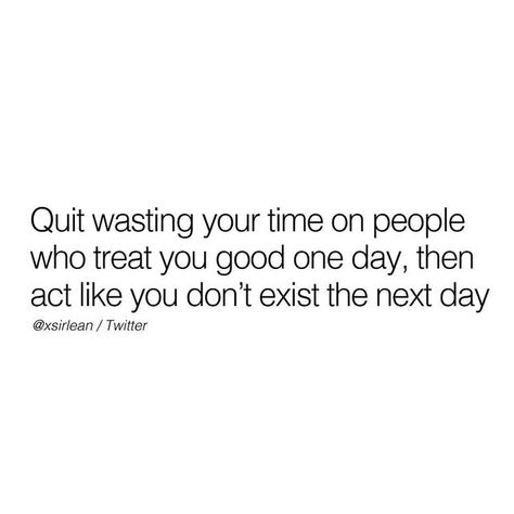 Jay Shetty on Instagram: "Leave a "YES" below if you're going to stop wasting time on these people👇 You deserve consistency 💯❤️" Dont Let Someone Treat You Bad Quotes, When They Treat You Bad, People Who Leave You In Your Bad Times, People Quit On You Quotes, They Treat You Bad Quotes, People Treat You According To Mood, People That Treat You Bad Quotes, When People Treat You Differently, People Not Worth Your Time Quotes