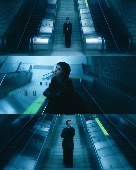 a collection of blue photos from 2024 and 2023 #photography #photoshoot #cinematic #cinematicphotography #moody Blue Film Photography, Cinematography Angles, Moody Cinematography, Film Cinematic Photography, Blue Cinematography, Subway Shoot, Photoshoot Cinematic, Fotoshoot Ideas, Cinematic Photoshoot