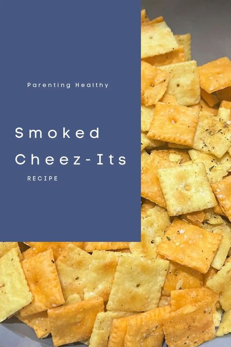 Smoked Cheez-Its Recipe using Sauce Goddess Spices - Parenting Healthy Smoked Cheez Its Recipe, Cheez It Recipe, Spice Rub, Cheez It, Yummy Snacks, Recipe Using, Main Dish, Main Dishes, Do It