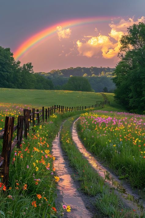 One Different Flower In A Field, Flowers Garden Background, Tree Pictures Photography Nature, Spring Weather Pictures, Cute Nature Pictures, Peaceful Pictures Nature, Colorful Garden Aesthetic, Pretty Views Nature, Colourful Landscapes Photography