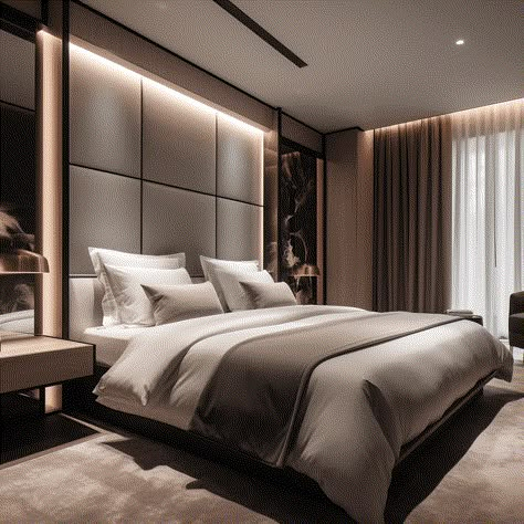 How to Make a Bed Like Hotel: Secrets for a Luxurious Sleep Sanctuary - Bark and Chase Hotel Room Bed Design, Hotel Beds, 5 Star Hotel Room Design Luxury, King Size Bed Hotel Style, Hotel Bedding, Hotel Bedroom Design Luxury, Fluffy Hotel Bed, Hotel Room Design Luxury, Executive Hotel Room