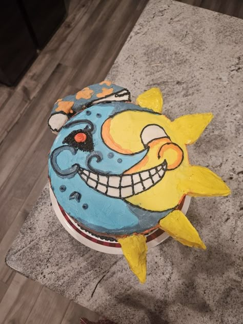 Fnaf Birthday Party Ideas Cakes, Fnaf Cupcake Cake, Fnaf Birthday Cake Ideas, Fnaf Bday Party Ideas, Fnaf Birthday Cake, Fnaf Food, Stranger Things Food, Fnaf Cakes Birthdays, Fnaf Cupcakes