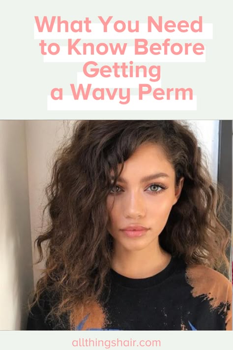 Root Perm Long Hair, Perms Before And After Medium Length, Perms For Long Thick Hair, Beach Waves Perm Before And After, Women Perm Before And After, Beach Wave Perms Medium, Long Wavy Permed Hair, Beachy Perm Waves, Perms For Thick Medium Length Hair