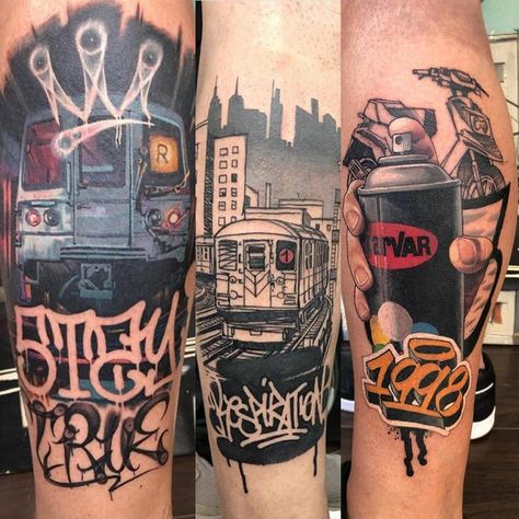 Artwork (tattoo) by Stefano Phen Instagram Hip Hop Tattoos, Hop Tattoo, Hip Hop Tattoo, Tattoo Graffiti, Sleeve Tattoo Ideas, Street Tattoo, Graffiti Tattoo, Flash Tattoo Designs, Back Of Shoulder Tattoo