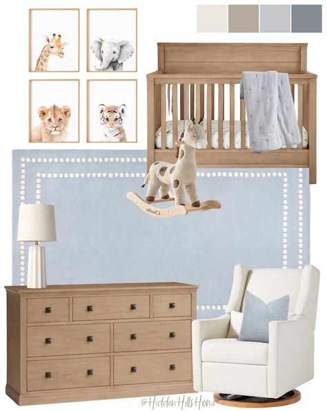 Charlie 4-in-1 Convertible Crib curated on LTK Blue Accent Nursery, Blue And Neutral Nursery, Light Blue Baby Room, Baby Blue Boy Nursery, Light Blue Boy Nursery, Blue Crib Nursery, Nursery Ideas Animals, Baby Boy Nursery Room Ideas Themes, Light Blue Nursery Boy