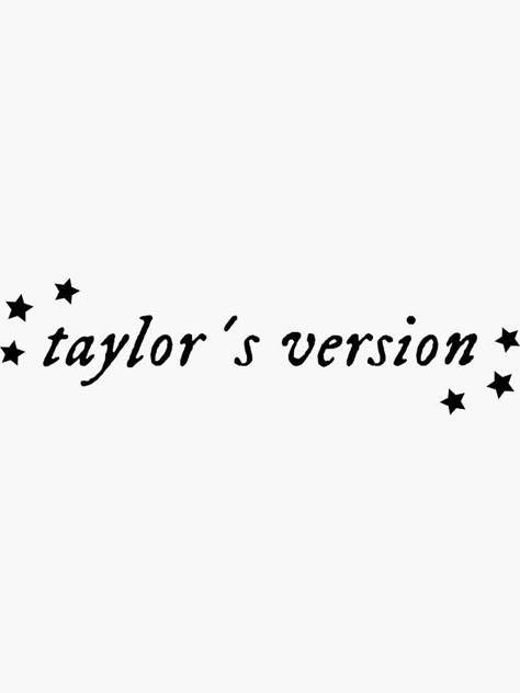 Taylor Swift Png Aesthetic, Taylor Swift Sublimation Designs, Taylor’s Version Tattoo, Taylor Swift Stencil, Taylor Swift Embroidery Ideas, Taylor Swift Cricut Ideas, Taylor Swift Stars, Taylor Swift Symbols, Taylors Version Sticker