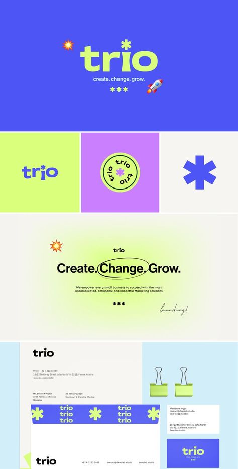 Iq Logo, Marketing Agency Branding, Vibrant Branding, Mises En Page Design Graphique, Agency Branding, Bold Branding, Desain Editorial, Banner Web, Restaurant Logo