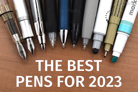 The 42 Best Pens for 2023: Gel, Ballpoint, Rollerball, and Fountain Pens | JetPens Fine Gel Pens, Best Ball Pens, Best Rollerball Pens, Ergonomic Pen, Best Pen, Best Calligraphy Pens, Pen Obsession, Best Fountain Pen, Multi Pen