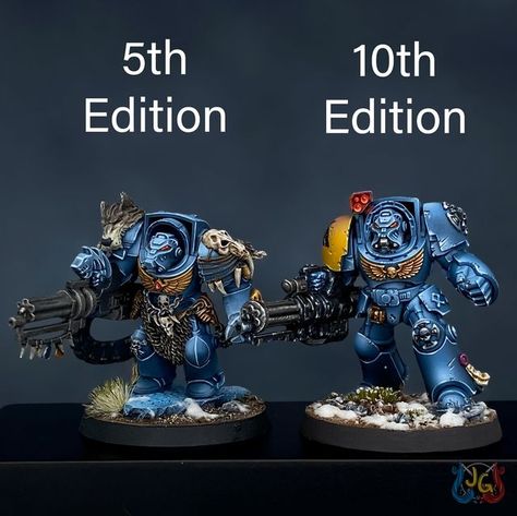 Spacewolf 40k, Space Wolves Terminators, Plant Zombie, Warhammer 40k Figures, Warhammer Figures, Warhammer Paint, Space Wolves, Knight Art, Warhammer Models