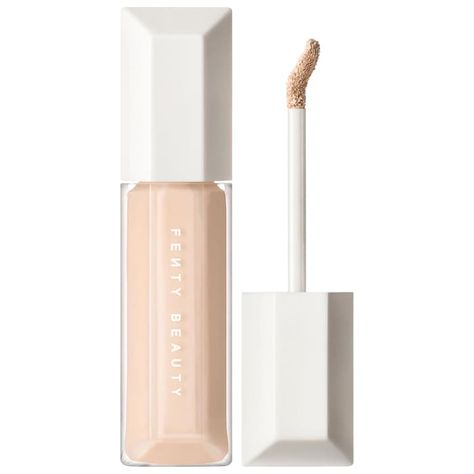 We're Even Hydrating Longwear Waterproof Concealer - Fenty Beauty by Rihanna | Sephora Concealer Fenty Beauty, Fenty Concealer, Fenty Beauty Concealer, Sephora Concealer, Luxury Concealer, Concealer Sephora, Skincare List, Waterproof Concealer, Makeup List