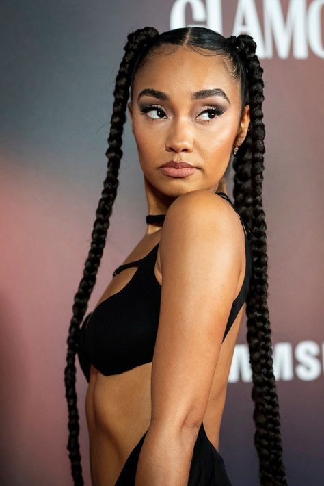 Leigh-Anne Brasil on X Women Empowerment Art, Leigh Ann, Girl Hairstyle, Leigh Anne, Leigh Anne Pinnock, Face Card, Little Mix, Black Girls Hairstyles, Red Carpet Fashion