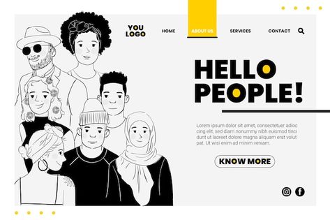 블로그 디자인, Modern Website Design, Webdesign Inspiration, Portfolio Website Design, Webpage Design, Portfolio Web Design, Website Design Layout, Website Illustration, Social Media Design Inspiration