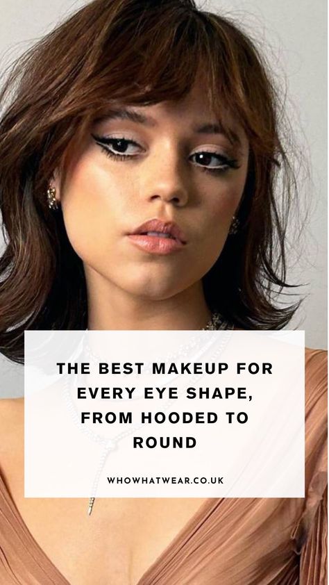 Want to know which eye makeup suits your eye shape best? From hooded to round and almond to downturned eye shapes, we've covered the best eye makeup tips. Eye Makeup For Prominent Eyes, Natural Makeup For Round Eyes, Eye Make Up Round Eyes, Eye Shadow For Almond Eyes, Eye Makeup By Eye Shape, Eye Defining Makeup, Eye Makeup For Non Hooded Eyes, Best Makeup For Almond Eyes, Hooded Smoky Eyes