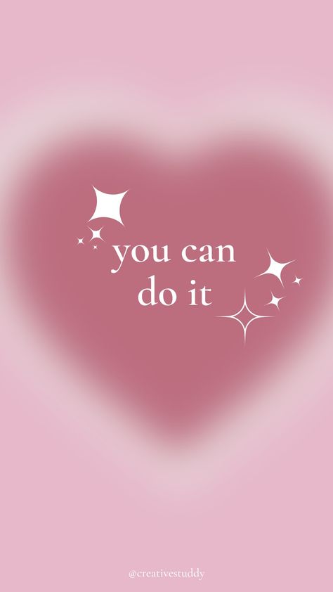 Sweet Pink Wallpaper, You Can Do It Quotes Aesthetic, You Can Do It Poster, Pink Wallpaper With Quotes, I Can Do It Wallpaper Iphone, You Can Do It Aesthetic, Pink Wallpaper Quotes Words, Pink Minimalist, Quotes Pink Background