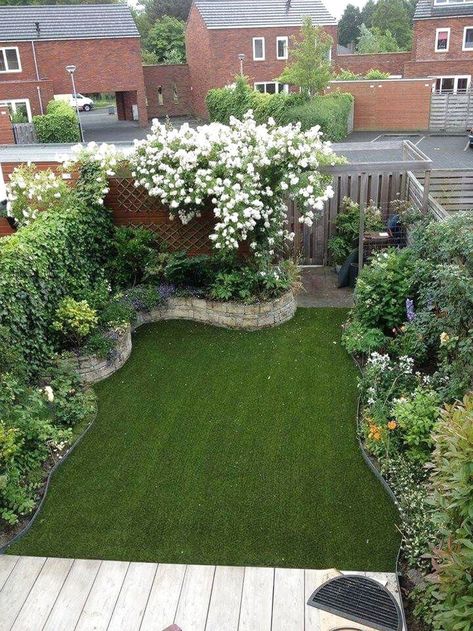 Small Yard Landscaping, Garden Design Layout, Flower Garden Design, Have Inspiration, Backyard Garden Design, Small Yard, Garden Borders, Small Garden Design, Front Yard Landscaping Design