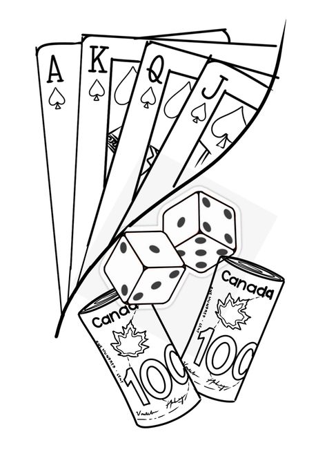 Playing Cards Tattoo Stencil, Joker Card Tattoo, Half Sleeve Tattoo Stencils, Quote Stencils, Atlas Tattoo, American Traditional Tattoo Ideas, Traditional Tattoo Ideas, Card Tattoo Designs, Money Tattoo