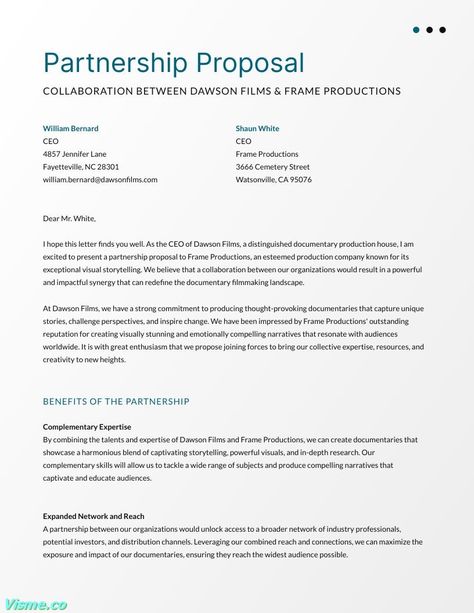 How to Write Professional Proposal Letter for Your Business [Including Template] How To Write A Business Proposal, Sample Proposal Letter, Writing A Business Proposal, Business Proposal Letter, Marketing Letters, Business Partnership, Proposal Letter, Homework Helpers, Essay Tips