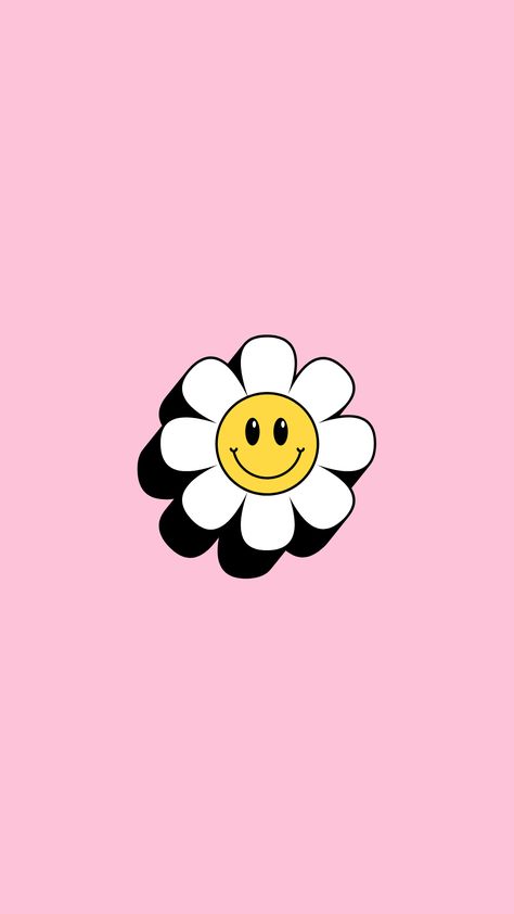 iphone wallpaper, digital, smiley face, florwer, pink Rnb Aesthetic Wallpaper, Smiley Face Images, Smiley Face Icons, Face Doodles, Face Flower, Happy Smiley Face, Neon Printing, Abstract Wallpaper Backgrounds, Simple Iphone Wallpaper