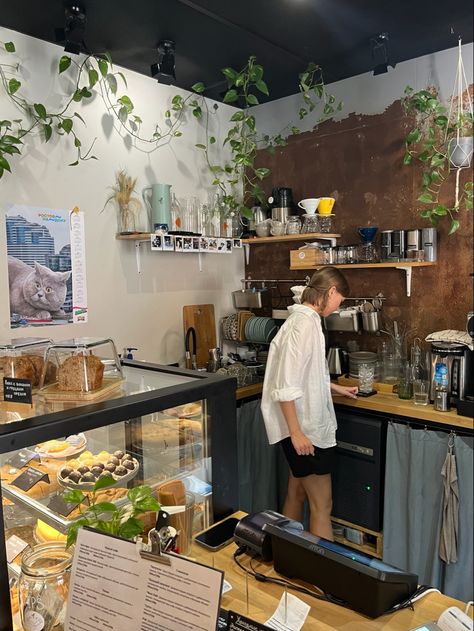 Opening A Cafe, Opening A Coffee Shop, Academic Life, Dream Cafe, Bookstore Cafe, Cozy Coffee Shop, Coffee Shop Aesthetic, Cafe Shop Design, Small Cafe