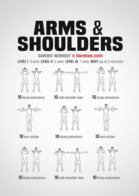 Arms And Shoulders Workout, Arm And Shoulder Workout, Arm Fitness, Shoulder And Arm Workout, Shoulder Workouts For Men, Shoulder Workout At Home, Arm Workout Men, Arm Workout Routine, Shoulder Workout Routine