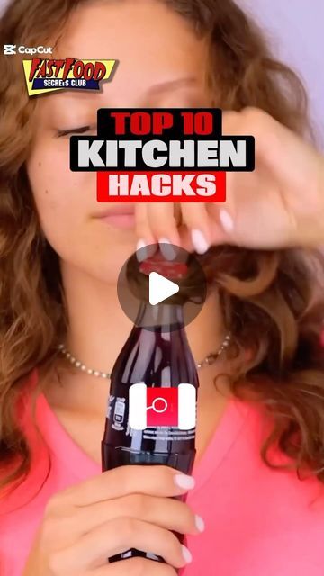 Kory Alden • Fast Food Secrets Club on Instagram: "Top 10 Kitchen Hacks This Year- We gathered some creative and interesting hacks you can enjoy. #lifehacks #foodhacks #kitchensecrets" Cooking Hacks Videos, Kitchen Storage Hacks Diy, Food Hacks Videos, Food Hacks Easy, Baddie Leg Tattoos, Cool Food Hacks, Kitchen Hacks Diy, Diy Kitchen Hacks, Kitchen Hacks Cooking