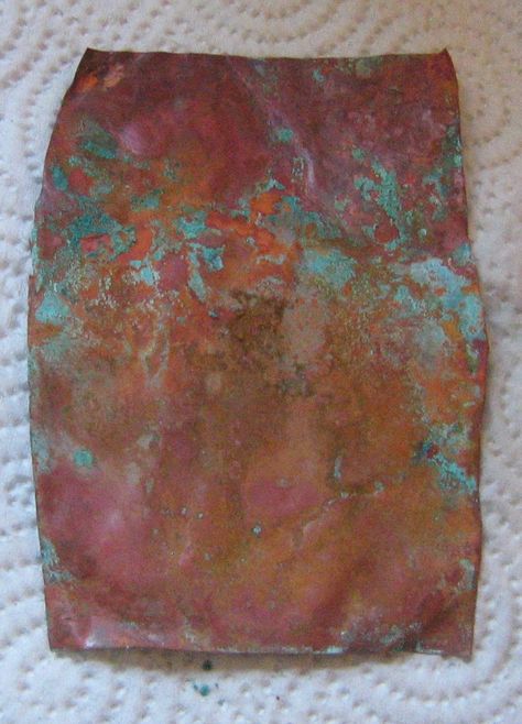 Patina Diy, Copper Dishes, Copper Work, Patina Metal, Aging Metal, Copper Diy, Patina Color, Aged Copper, Copper Art