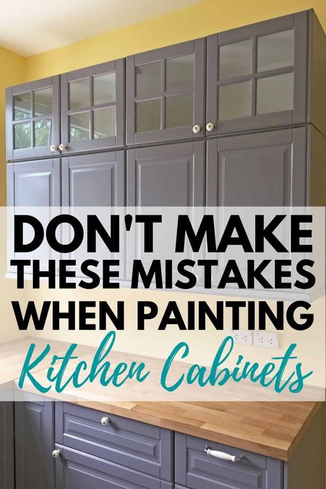 Save money by skipping the expensive kitchen renovation by using this step by step tutorial on how to paint kitchen cabinets for a smooth finish. This is a budget-friendly way to makeover your kitchen #kitchen #cabinets #painting# budget #DIY Diy Kitchen Cabinets Makeover, How To Paint Kitchen Cabinets, Painting Kitchen Cabinets White, Diy Kitchen Cabinets Painting, Paint Kitchen Cabinets, Kitchen Diy Makeover, Diy Kitchen Renovation, Paint Kitchen, Painting Kitchen