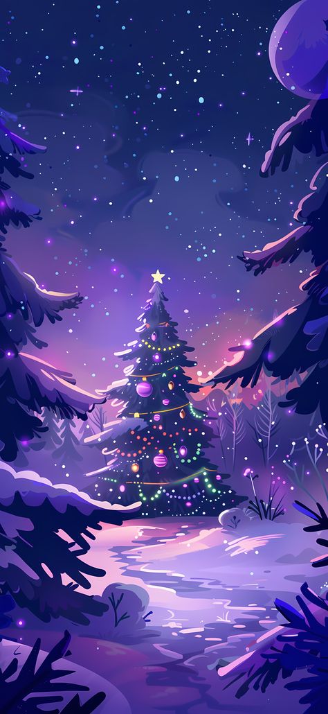 Purple Iphone Wallpapers, Cute Christmas Backgrounds, Christmas Wallpaper Hd, Christmas Wallpaper Iphone Cute, Purple Iphone, Christmas Wallpaper Backgrounds, Xmas Wallpaper, Cute Christmas Wallpaper, Christmas Phone Wallpaper