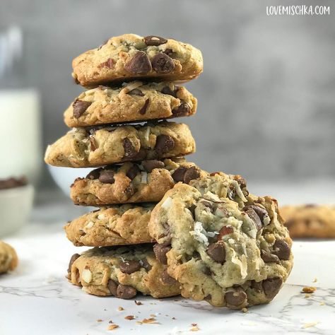 Almond Joy Cake Mix Cookies, Small Batch Almond Joy Cookies, Almond Joy Cookies Best, Almond Joy Cookie Recipe, Almond Joy Cookies Recipe, Almond Joy Cookies 4 Ingredients, Almond Joy Candy Bars, Almond Joy Candy, Batch Baking