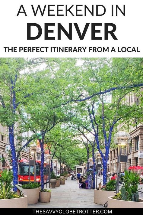 Locals travel guide to the best things to do in Denver, Colorado (USA). Click for the perfect 2 day weekend in Denver itinerary including what to do, places to eat, drink & where to stay. #denver  #denverthingstodo #denvertravel #visitdenver | Must Do in Denver Colorado | Fun Cool Free Things to do in Denver Colorado | Visiting Denver Colorado | Denver Colorado Things to do Winter Fall Summer Spring | Denver Colorado Vacation Bucket Lists | Downtown Denver Hotels | Denver Food Restaurants Denver Hotels Downtown, 2 Days In Denver Colorado, What To Do In Denver Colorado Summer, Denver Itinerary Fall, 16th Street Mall Denver, Best Things To Do In Denver Colorado, Weekend In Denver Colorado, Denver Must Do, Colorado Itinerary Fall