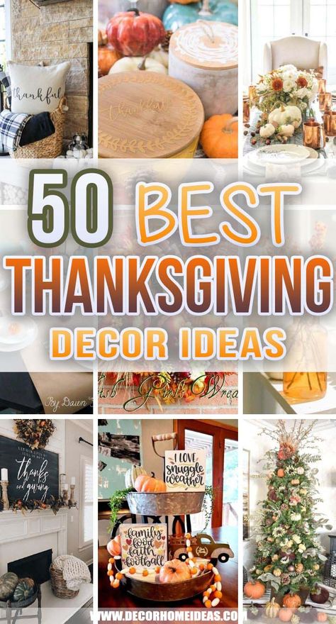 Best Thanksgiving Decor Ideas. Want to decorate your home on a budget? These cheap and easy DIY Thanksgiving decorations—for both indoors (think walls) and outdoors will make your space cute. #decorhomeideas Thanksgiving Decorations For Home Porch, Cheap Thanksgiving Decorations, Easy Diy Thanksgiving Decorations, Thanksgiving Decorations Diy Table, Easy Thanksgiving Decorations, Gardening Storage, Diy Thanksgiving Decorations, Thanksgiving Decorations Outdoor, Thanksgiving Wall Decor