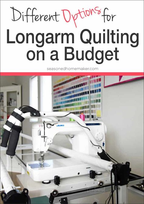 Quilting Machine Frame, Quilting Patterns For Beginners, Diy Quilting Frame, Quilting Beginners, Longarm Quilting Tutorials, Sewing With Scraps, Beginner Quilting Projects, Quilting Business, Long Arm Quilting Patterns