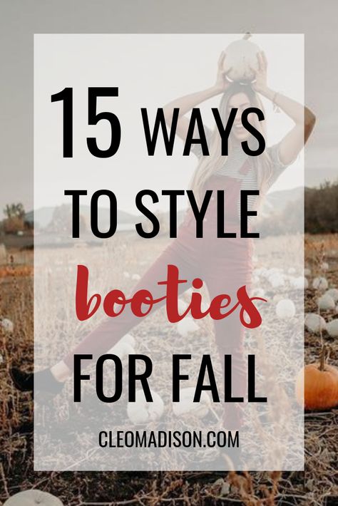 This blog post will teach you how to style booties. Ankle boots are so cute to wear and make fashion outfits with in the fall. You can wear them with cardigans, with a dress, with jeans, or with a skirt. You'll get tips and ideas for how to wear these shoes for work or how to wear them as a casual, simple fashion. #fallboots #fallfashion Women Modest Fashion, Modest Fall Dresses, Fall Outfits Modest, Fall Outfits For Church, Cute Fall Outfits For Women, Dress With Jeans, Outfits For School Fall, Dress With Ankle Boots, School Fall Outfits