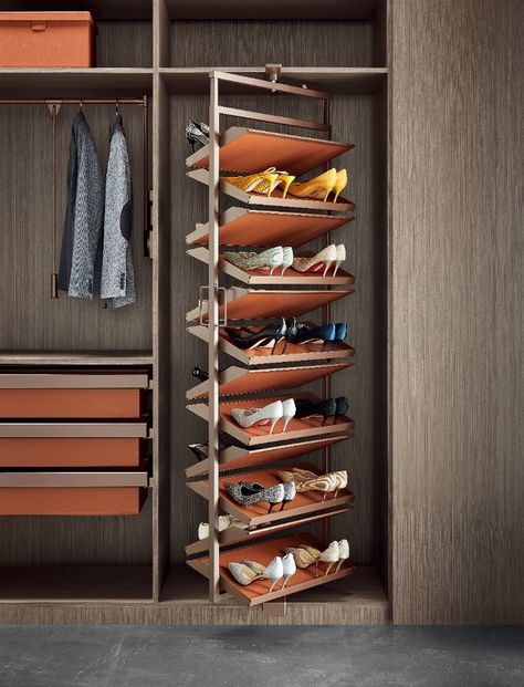 360° Rotatable Multi-layer Shoes Rack – the ultimate solution to keeping your footwear organized, accessible, and adding a touch of efficiency to your daily routine. This innovative shoe rack is designed with convenience and style in mind, making it a must-have for any home. Shoe Storage Wardrobe, Shoe Rack Cabinet Design, Wardrobe Shoe Rack, Shoe Storage Design, Shoe Cabinet Design, Watch And Jewelry, Elegant Wardrobe, Dressing Room Closet, Shoes Rack