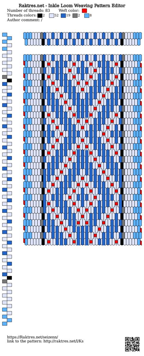 Pickup pattern modificator – Raktres.net Inklette Loom Patterns, Inkle Loom Patterns Free, Inkle Weaving Patterns Free, Inkle Loom Patterns, Zig Zag Crochet Pattern, Inkle Weaving Patterns, Tablet Weaving Patterns, Band Weaving, Zig Zag Crochet