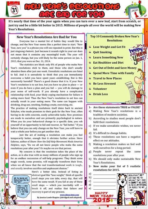 New Year Resolution Essay, Future Simple Tense, 12th Grade Spelling Words, 12th Grade English, Physical Education Lesson Plans, 1000 Word Essay, Esl Reading Comprehension, My New Years Resolution, Technology Lesson Plans