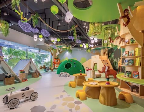 Jungle Village, Indoor Playground Design, Children's Clinic, Interactive Displays, Play Cafe, Discovery Museum, Museum Exhibition Design, Kids Indoor Playground, Visit Singapore