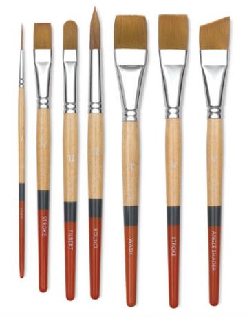 Paint Brushes Photography, Round Paint Brush, Artist Tools, Watercolor Supplies, Artist Supplies, Painting Brush, Acrylic Artists, Artist Brush, Painting Accessories