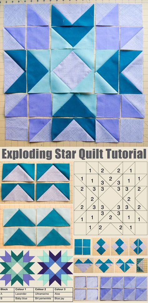 Flying Geese Star Block, Star Pattern Quilt Blocks, Pieced Snowflake Quilt Block, 9 Patch Star Quilt Blocks, 20 Inch Quilt Blocks, Exploding Block Quilt Patterns, Snowflake Quilt Block Pattern, Exploding Star Quilt Pattern, Quilt Patterns With Triangles