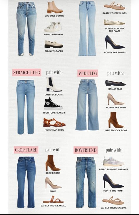 Vestiti In Jeans, Jeans And Shoes, Elegant Pumps, Mode Tips, Look Jean, Fashion Capsule Wardrobe, Fashion Top Outfits, Fashion Vocabulary, Moda Jeans