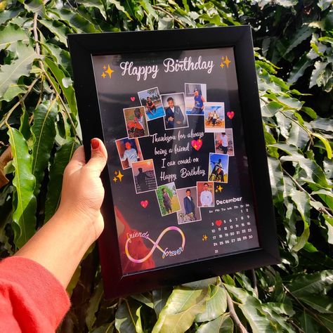 High quality frames for all your gifting purposes❤️ Just at 499/- freeship 💕 But 2 frames for 899/- WhatsApp 9679727880 to place your orders 🫶 #frame #photoframes #framing #memorablegift #handmadegift #valentinesgifts All Photos In One Frame, New Frame Design, Birthday Frames Gift, Photo Birthday Gift Ideas, A3 Frame Ideas, Birthday Gift Frame Ideas, Pic Frame Design, Photoframes Gifts Diy, Frame Ideas For Boyfriend