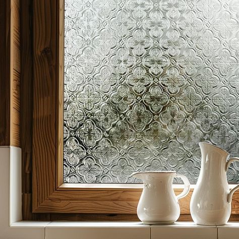 Amazon.com: Add.Heres 3D Textured White Frosted Window Privacy Film, Heat Control Sun Blocking, Decorative Window Film for Home, Static Cling, Removable Non-Adhesive, 23.6inch x 35.4inch : Home & Kitchen Accent Window, Bathroom Window Treatments, Film Blue, Privacy Window Film, Stained Glass Window Film, Privacy Window, Decorative Window Film, Indoor Window, Frosted Windows