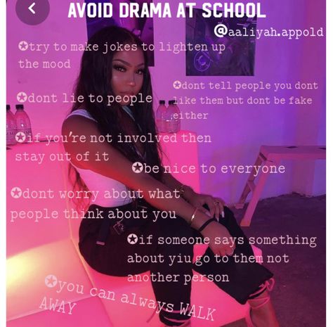 How To Stay Out Of Drama, Life Hacks For Girls, Hacks For Girls, Self Meditation, Baddie Tips, College Tips, Skin Hair, Summer Goals, Real Facts