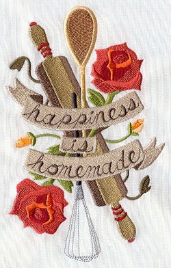 Happiness Is Homemade | Urban Threads: Unique and Awesome Embroidery Designs Sewing Machine Tattoo, Happiness Is Homemade, Sewing Machine Embroidery, Urban Threads, Machine Pattern, Machine Embroidery Projects, Embroidery Monogram, Machine Embroidery Applique, Free Machine Embroidery