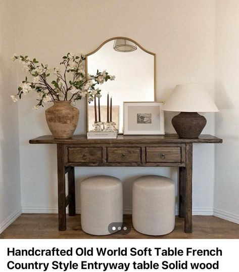 Amanda West, Console Table Styling, Table Styling, Entryway Table, Entry Table, Wood Console Table, Wood Console, Console Table, Entryway